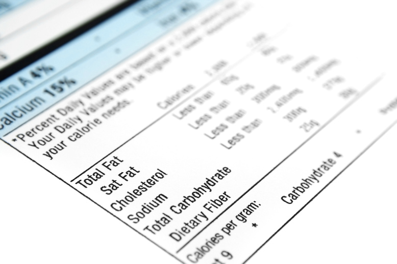 Nutrition facts